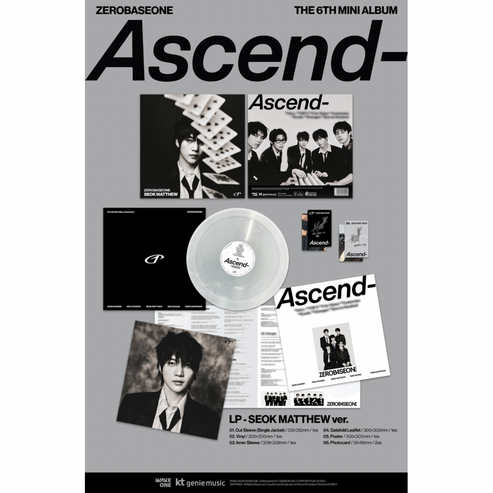 ZEROBASEONE The 6th Mini Album [Ascend- / Vinyl Ver]