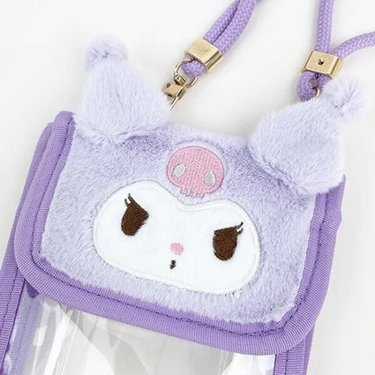 Sanrio Japan Plush Mulit-Pouch Kuromi