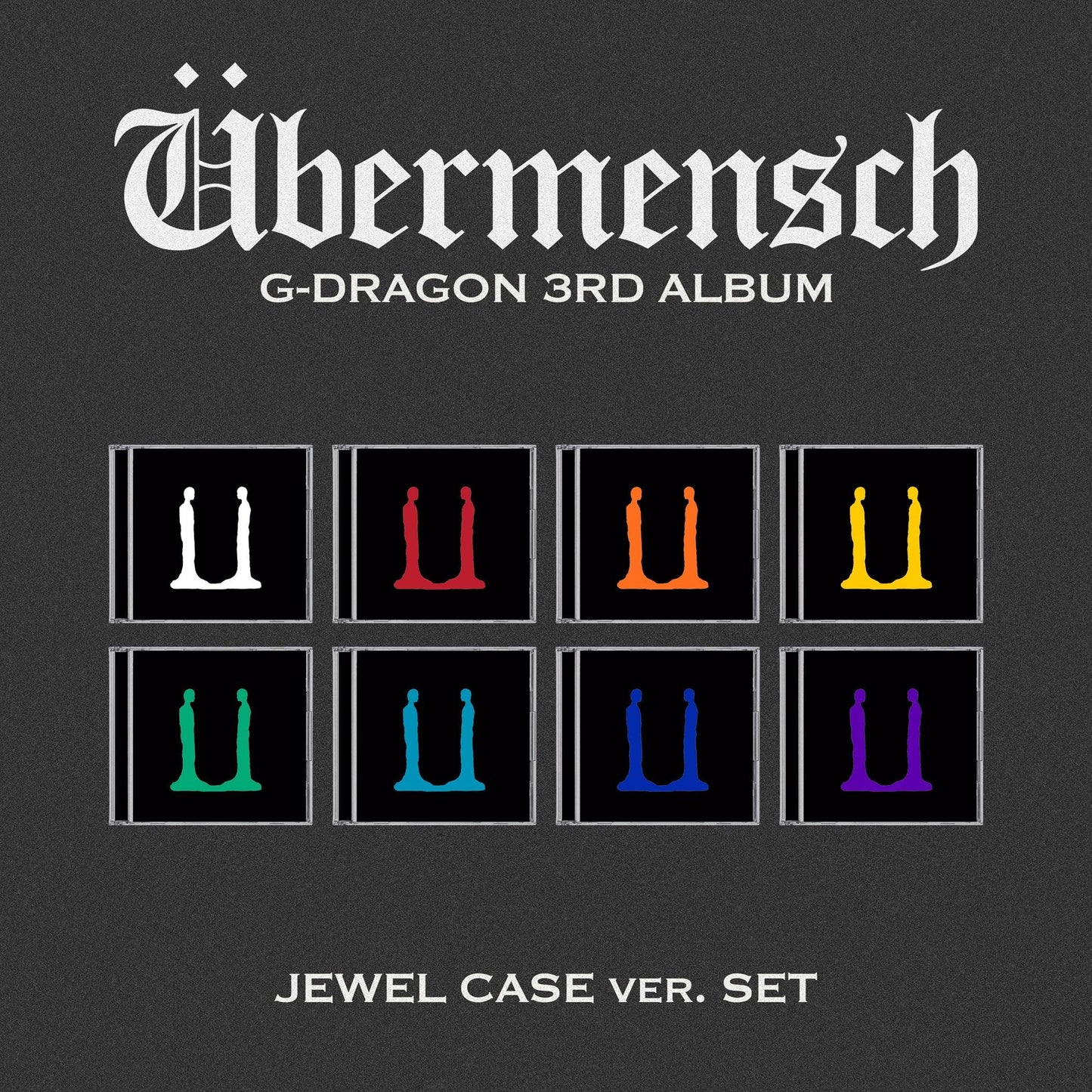 [PRE-ORDER] G-DRAGON 3RD ALBUM [ÜBERMENSCH/JEWEL Ver]