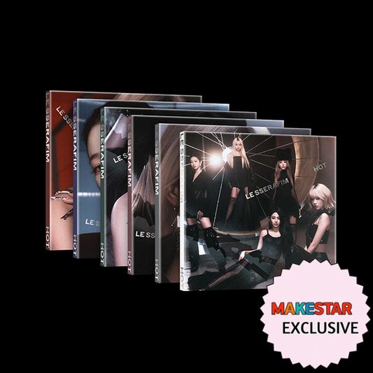 [MAKESTAR EXCLUSIVE][PRE-ORDER]LE SSERAFIM 5TH MINI ALBUM [HOT/Compact Ver.]