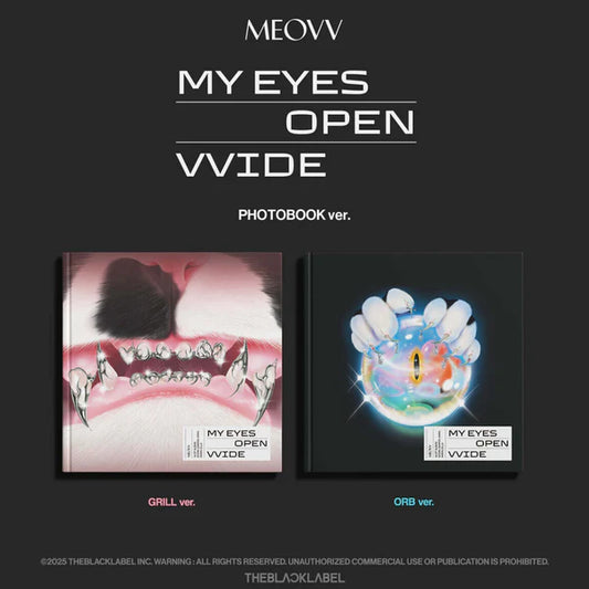 [PRE-ORDER] MEOVV 1ST ALBUM [MY EYES OPEN VVIDE/PHOTOBOOK Ver.]