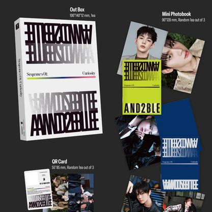 AND2BLE 1st Mini Album [Sequence 01: Curiosity/POCA VER]