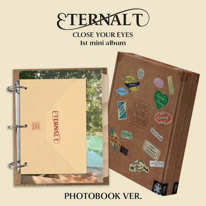 CLOSE YOUR EYES 1ST MINI ALBUM [ETERNALT/PHOTOBOOK VER.]