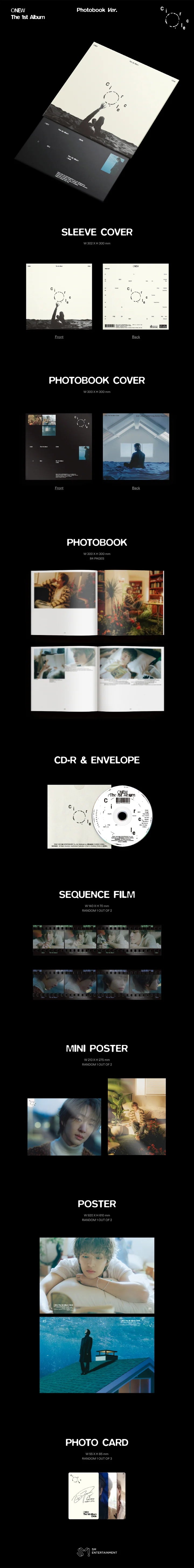 ONEW 1ST FULL ALBUM [CIRCLE/PHOTO BOOK VER]