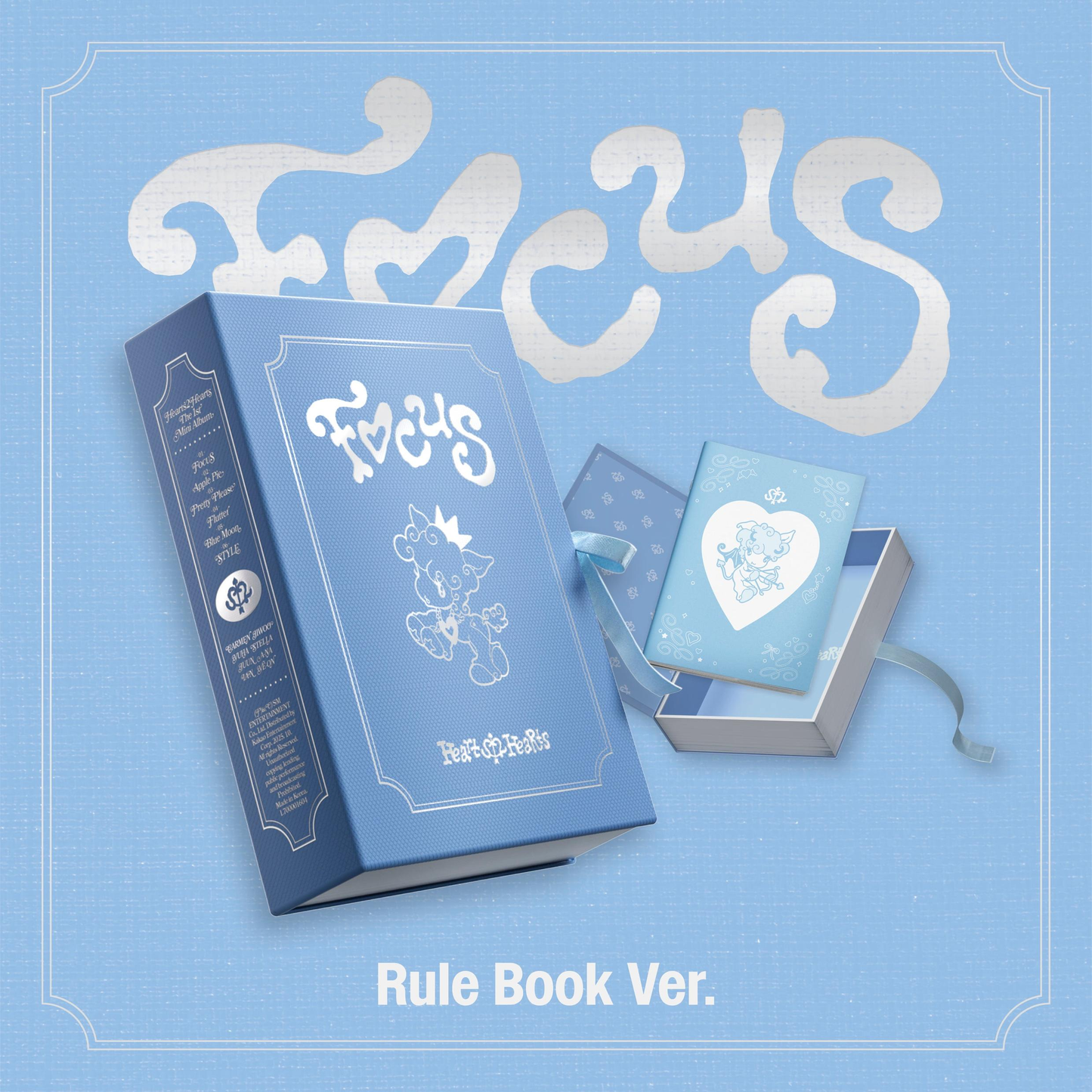 HEARTS2HEARTS 1ST MINI ALBUM [FOCUS/Rule Book Ver.]