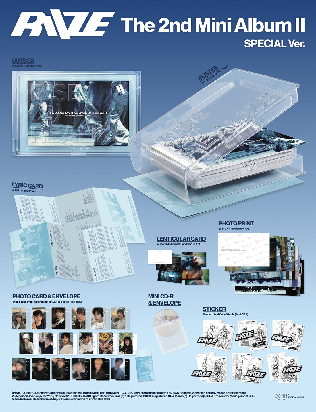 [PRE-ORDER] RIIZE 2nd MINI ALBUM (II/Sepcial Ver.)