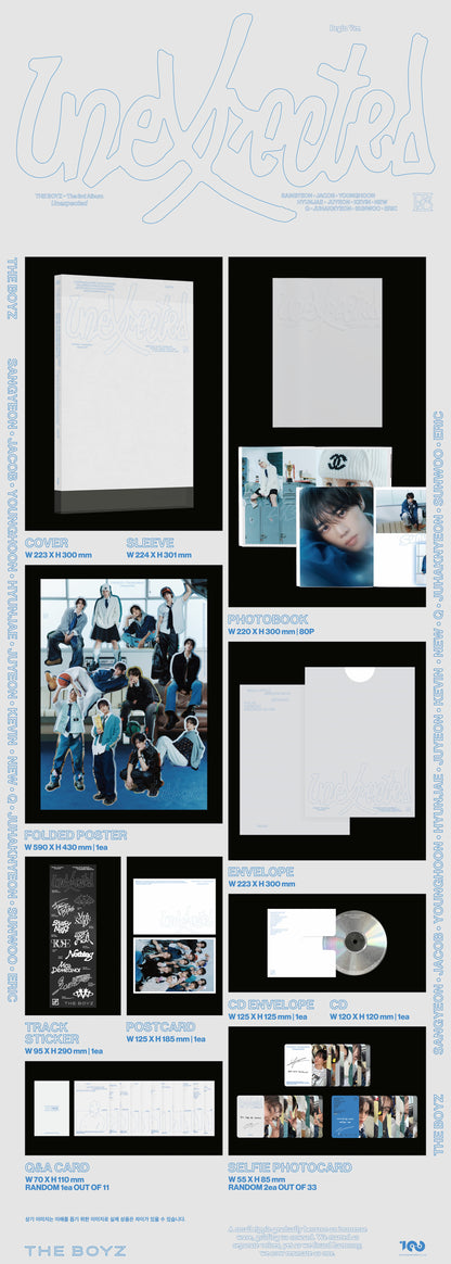 THE BOYZ 3RD MINI ALBUM [UNEXPECTED/PHOTOBOOK VER.]
