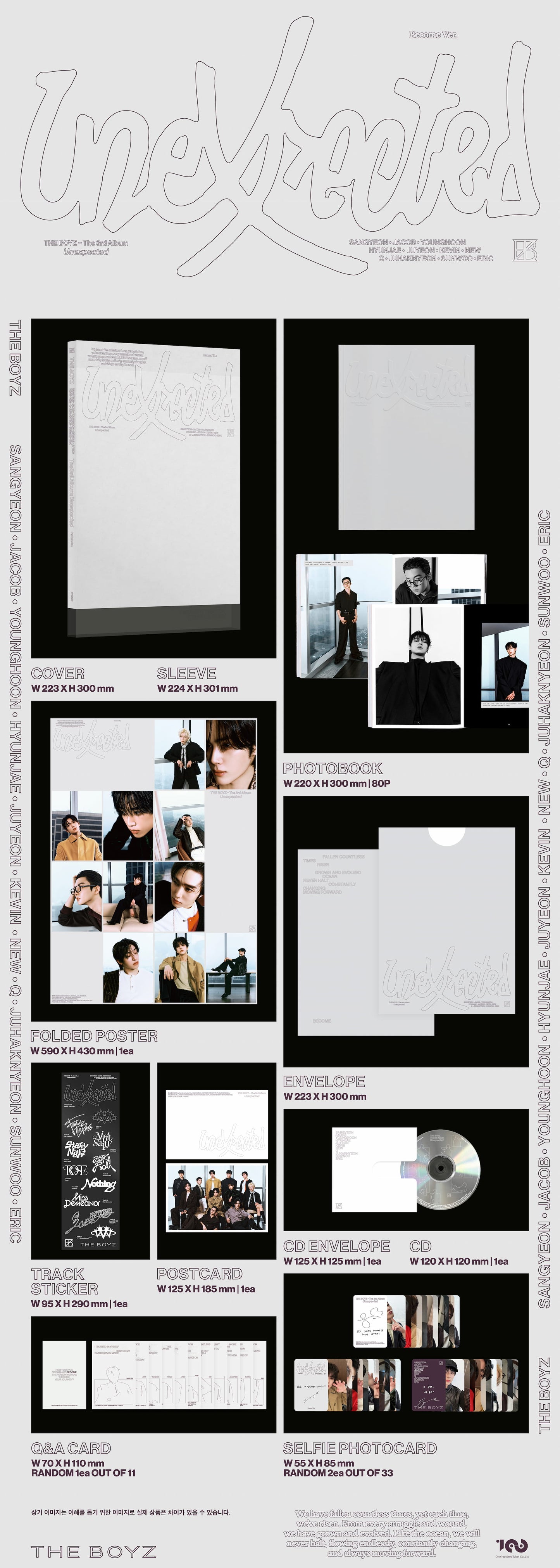 THE BOYZ 3RD MINI ALBUM [UNEXPECTED/PHOTOBOOK VER.]