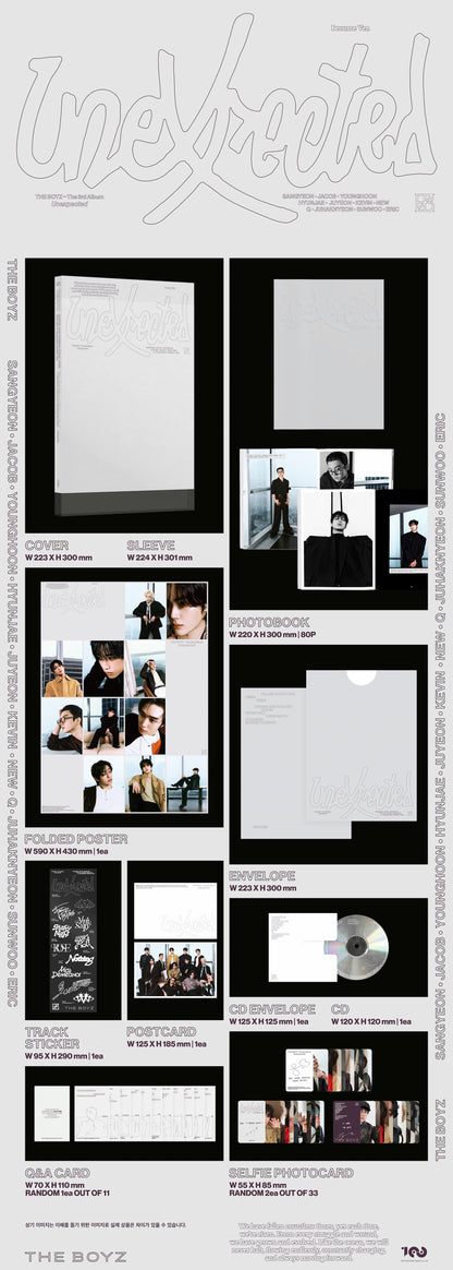 THE BOYZ 3RD MINI ALBUM [UNEXPECTED/PHOTOBOOK VER.]