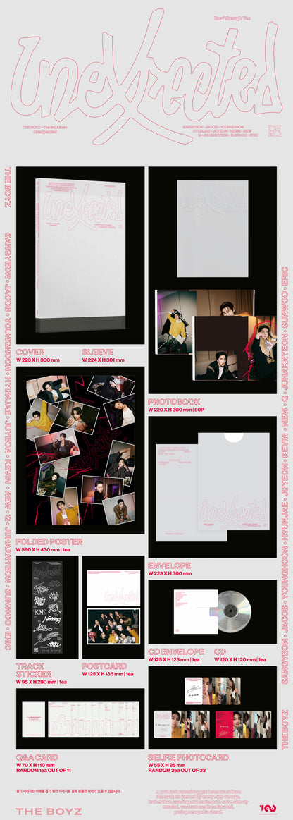 THE BOYZ 3RD MINI ALBUM [UNEXPECTED/PHOTOBOOK VER.]