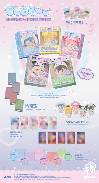 PLAVE 2ND SINGLE ALBUM [PLBBUU/PLBBUU VER./Random]