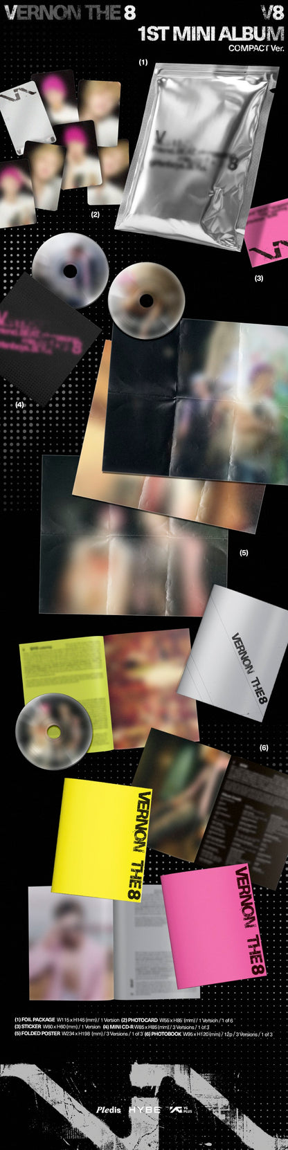 [PRE-ORDER] V8 1ST MINI ALBUM [V8/ Compact ver.]