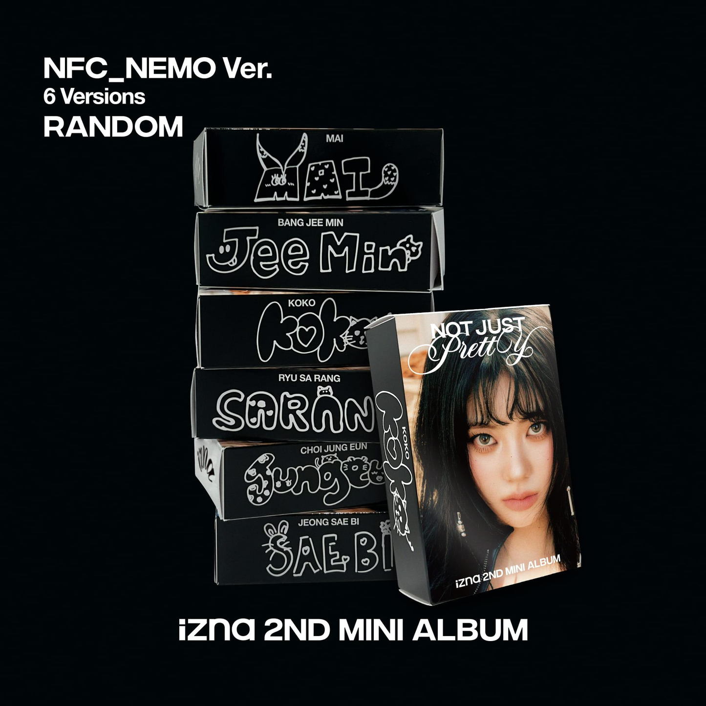 [PRE-ORDER] IZNA 2ND MINI ALBUM [NOT JUST PRETTY/NFC_NEMO VER. VER.]