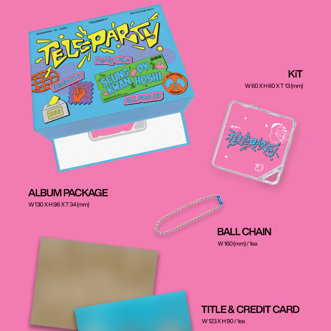 [PRE-ORDER] BSS 2ND SINGLE ALBUM [TELEPATHY/KIT VER.]