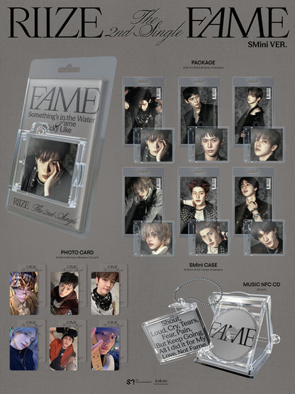 [PRE-ORDER] RIIZE 2nd Single Album (Fame/Smini Ver.)