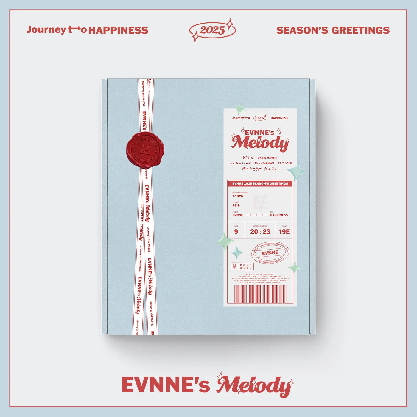 [PRE-ORDER] 2025 SEASON'S GREETINGS - EVNNE[EVNNE’S MELODY]