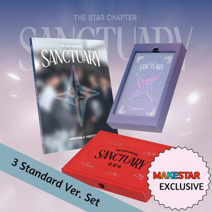 [PRE-ORDER] [MAKESTAR EXCLUSIVE] TXT 7th MINI ALBUM [THE STAR CHAPTER : SANCTUARY/Standard VER. 3 Sets]