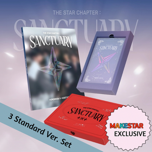 [MAKESTAR EXCLUSIVE] TXT 7th MINI ALBUM [THE STAR CHAPTER : SANCTUARY/Standard VER. 3 Sets]