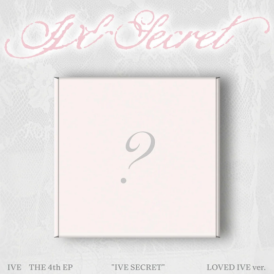 [PRE-ORDER] IVE THE 4TH EP ALBUM [IVE SECRET/LOVED IVE VER. (LIMITED VER.)]