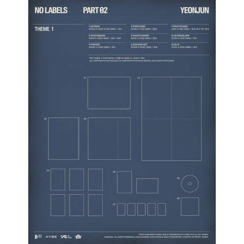 [PRE-ORDER] YEONJUN ALBUM [NO LABELS: PART 02/Standard VER.]
