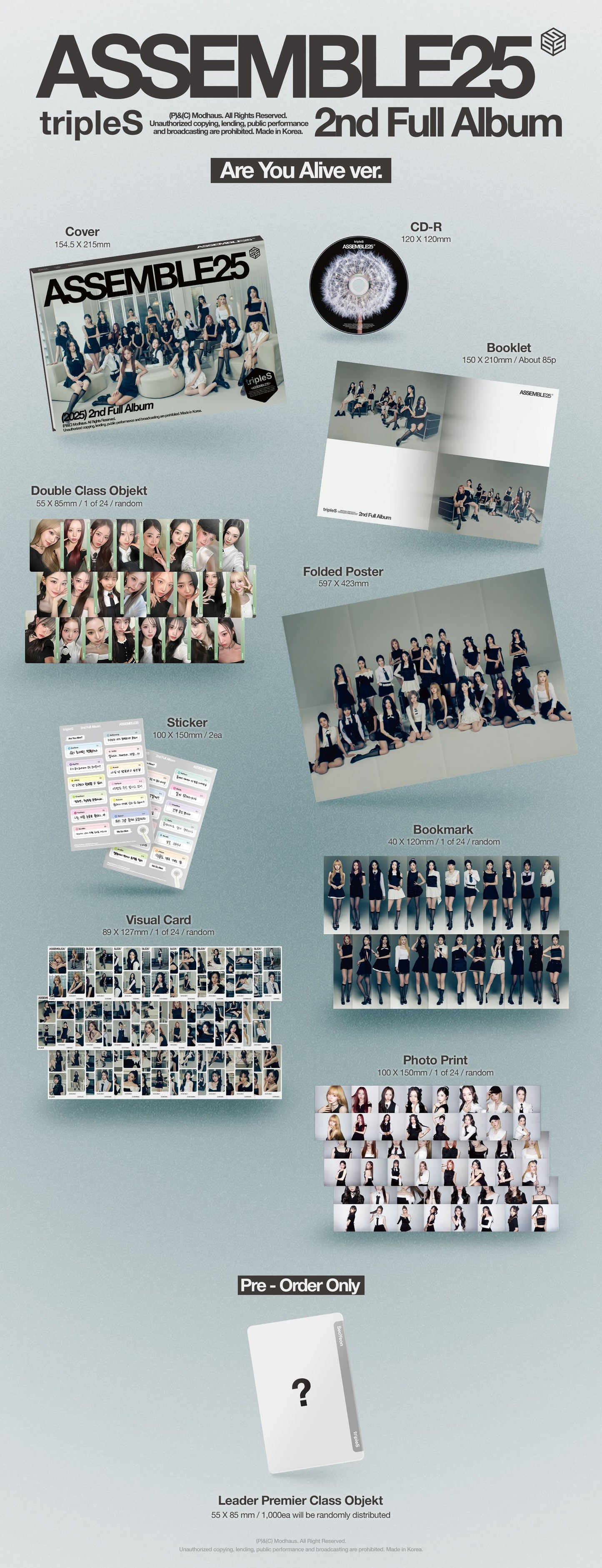 TRIPLES 2ND ALBUM [ASSEMBLE25/Standard VER.]
