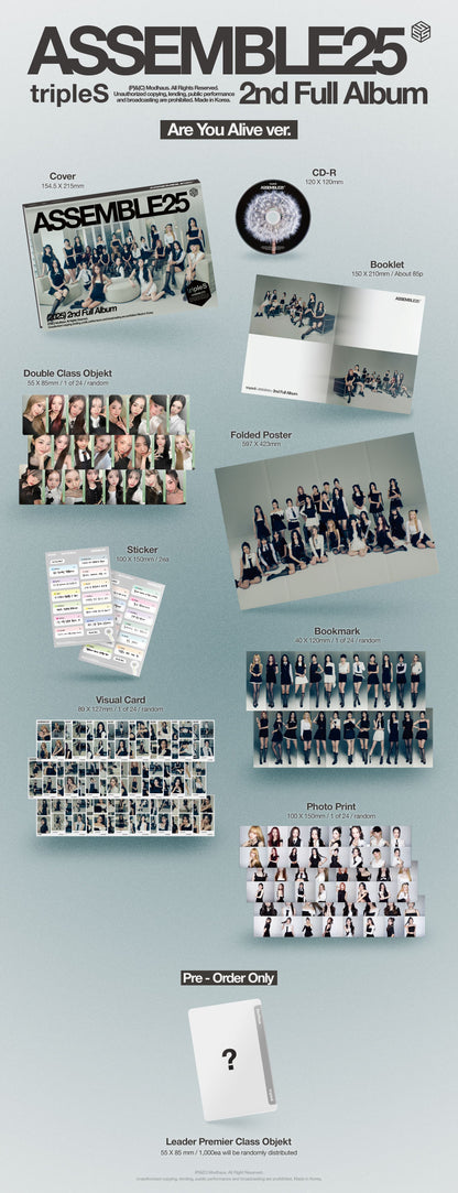 TRIPLES 2ND ALBUM [ASSEMBLE25/Standard VER.]