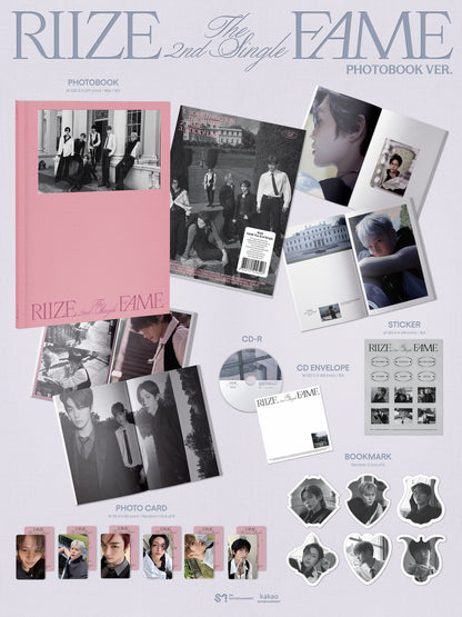 RIIZE 2nd Single Album (Fame/Photobook Ver.)