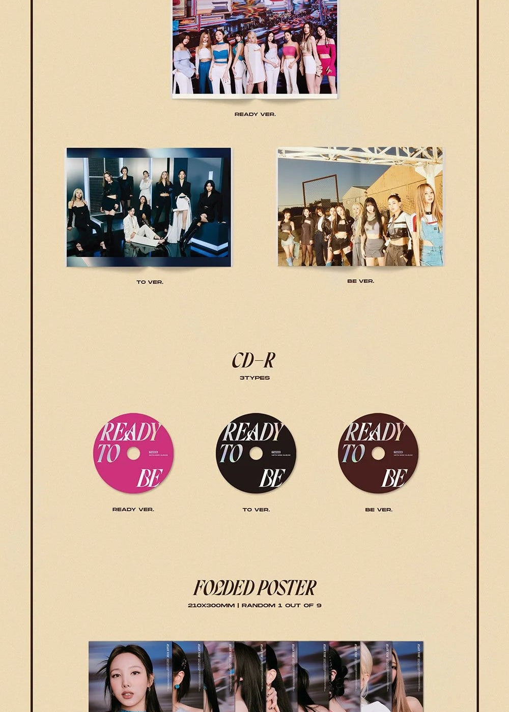 TWICE 12TH MINI ALBUM [READY TO BE] – Kawaii Alley