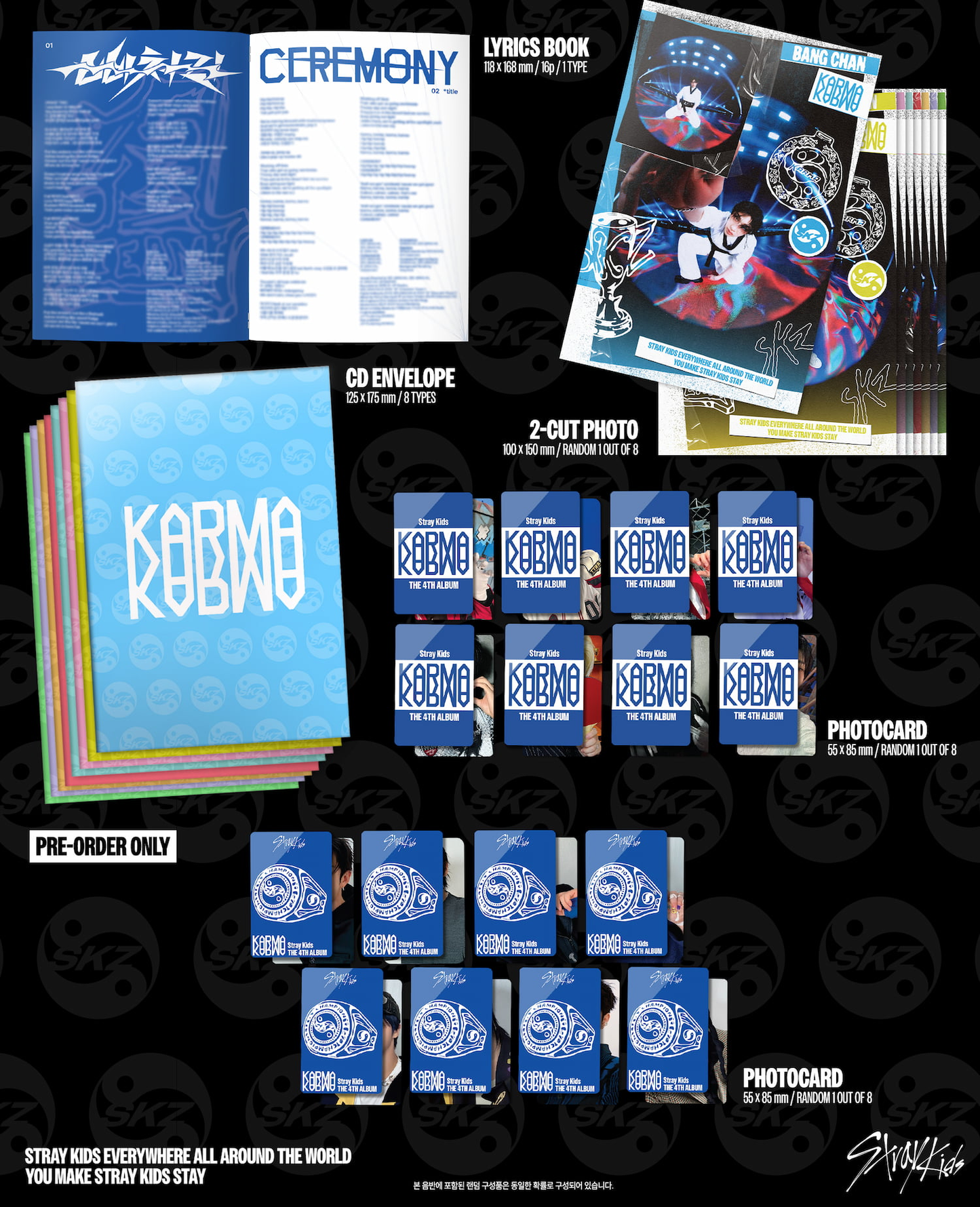 [PRE-ORDER] STRAY KIDS 4TH FULL ALBUM [KARMA/ACCORDION VER.]