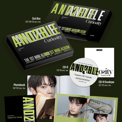 AND2BLE 1st Mini Album [Sequence 01: Curiosity/STANDARD VER]