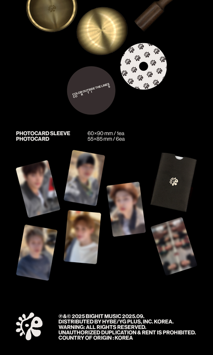 CORTIS THE 1ST EP ALBUM [COLOR OUTSIDE THE LINES/SINGING BOWL VER.]