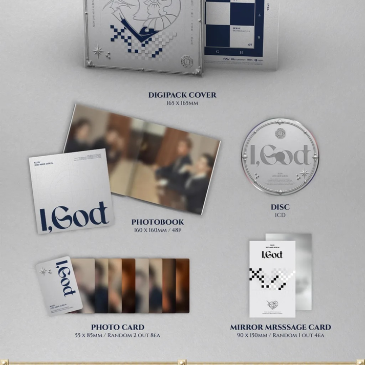XLOV 2ND MINI ALBUM [I,GOD]