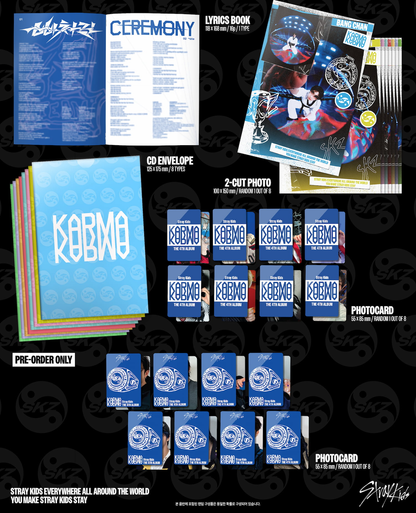 [MAKESTAR EXCLUSIVE] STRAY KIDS 4TH FULL ALBUM [KARMA/ACCORDION VER.] product image