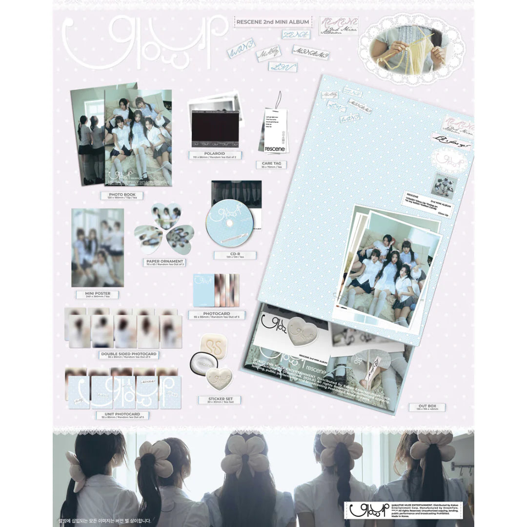 RESCENE 2ND MINI ALBUM [GLOW UP/WE VER.]