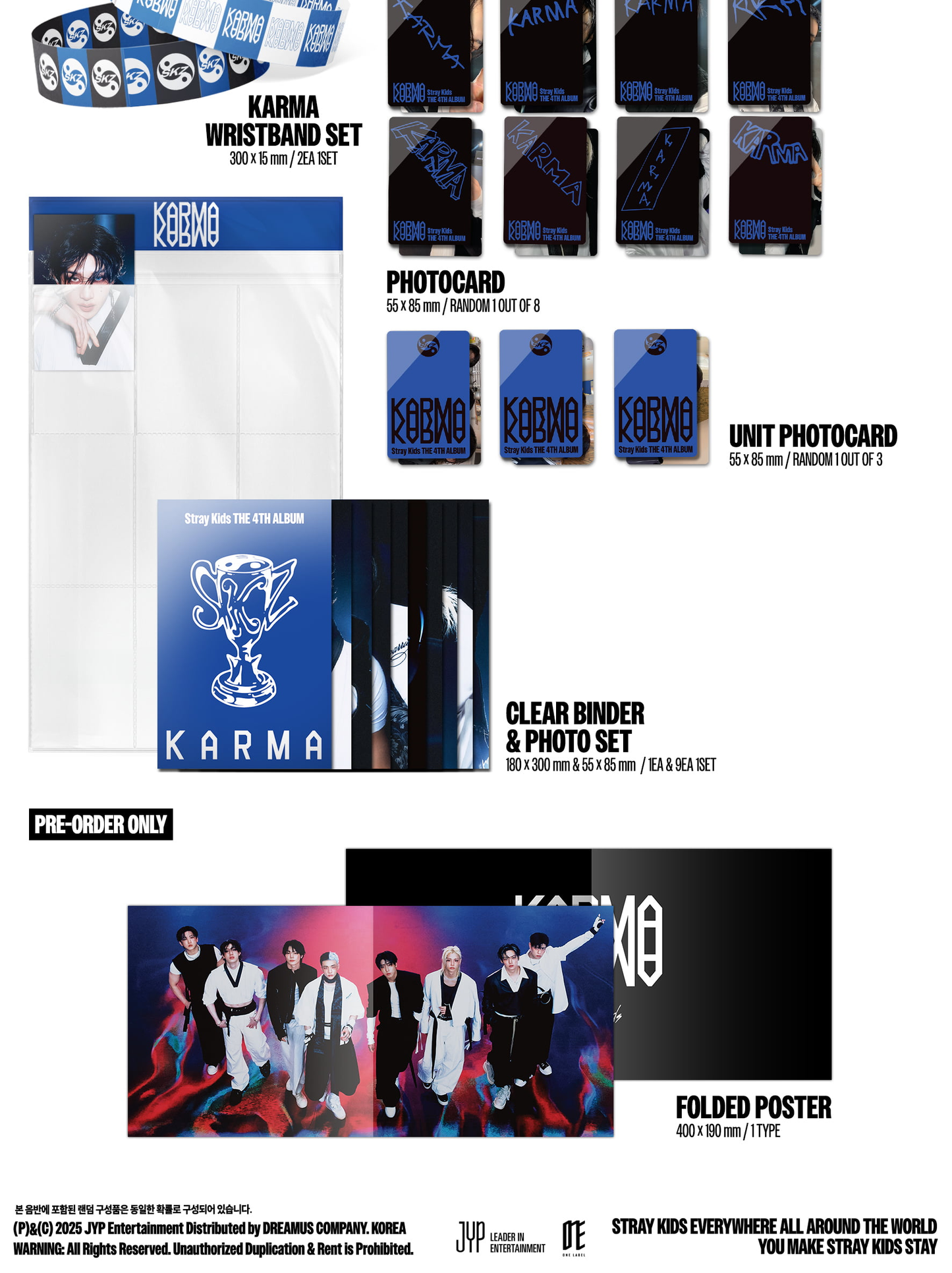 [PRE-ORDER] STRAY KIDS 4TH FULL ALBUM [KARMA/LIMITED VER. (KARMA VER.)]