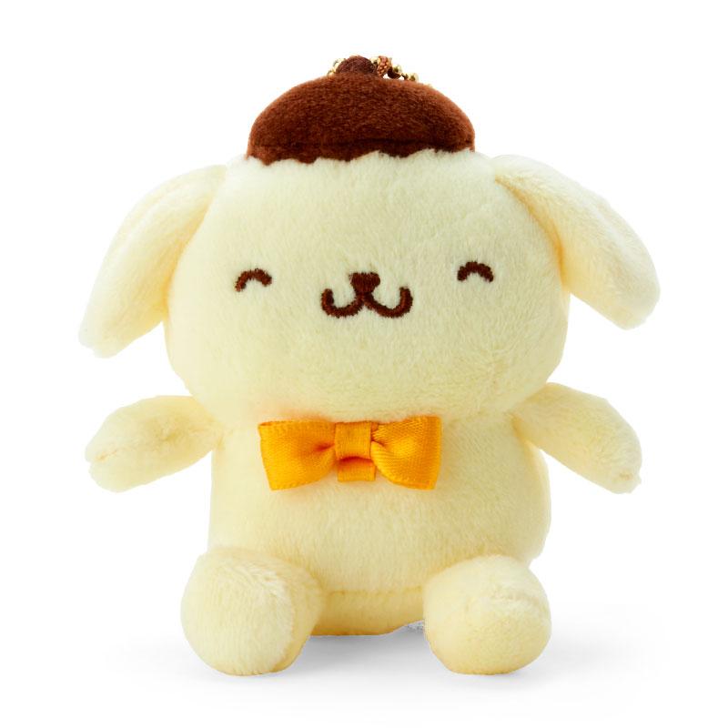 Sanrio Japan Pompompurin Plush With Acrylic Clip