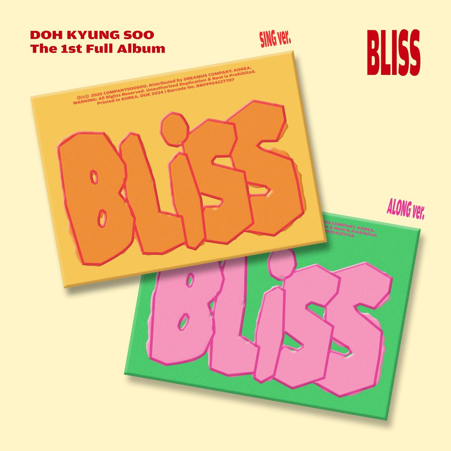 도경수 (D.O.) THE 1ST FULL ALBUM [BLISS]
