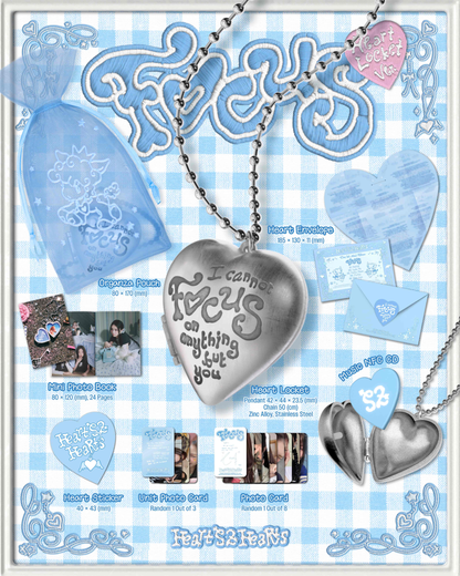 HEARTS2HEARTS 1ST MINI ALBUM [FOCUS/Heart Locket Ver.]