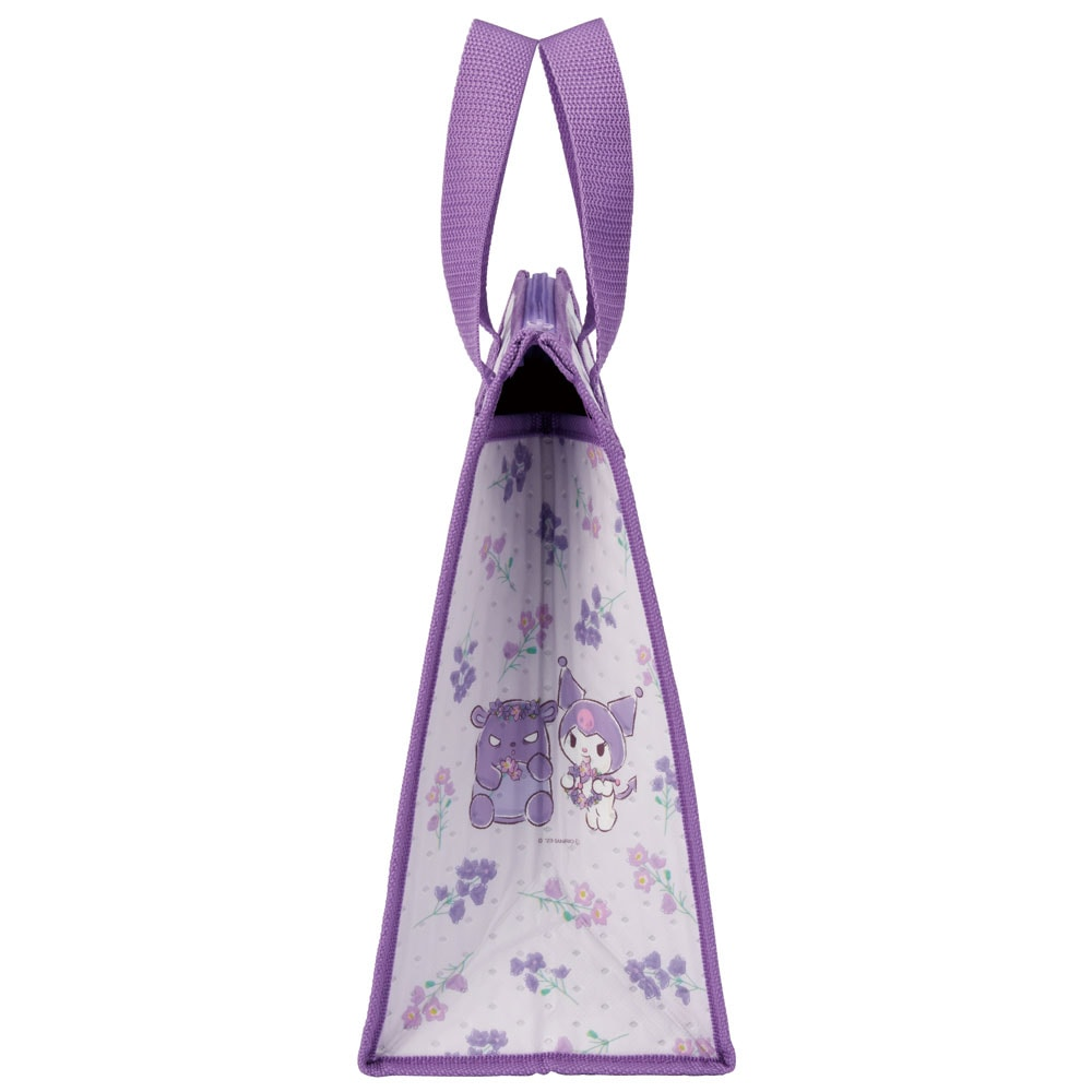 Sanrio Kuromi Flower Wreath Insulated Lunch Tote Bag