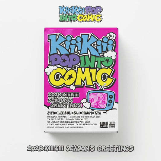 [PRE-ORDER] KIIKII - 2026 Season's Greetings [KiiiKiii POP INTO COMIC]