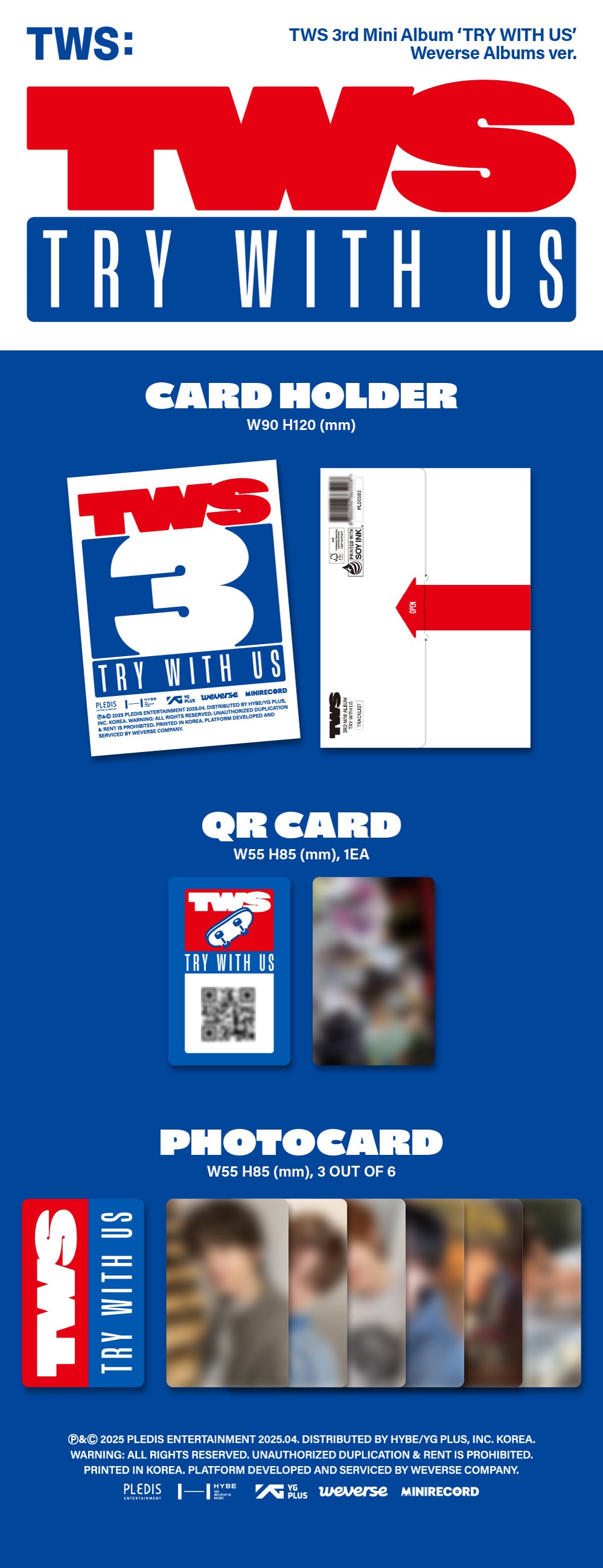 TWS TRY WITH US アルバム weverse shop 限定特典 シニュ｜Yahoo