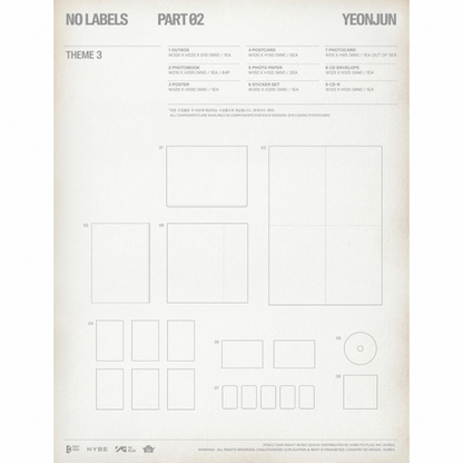 [PRE-ORDER] YEONJUN ALBUM [NO LABELS: PART 02/Standard VER.]