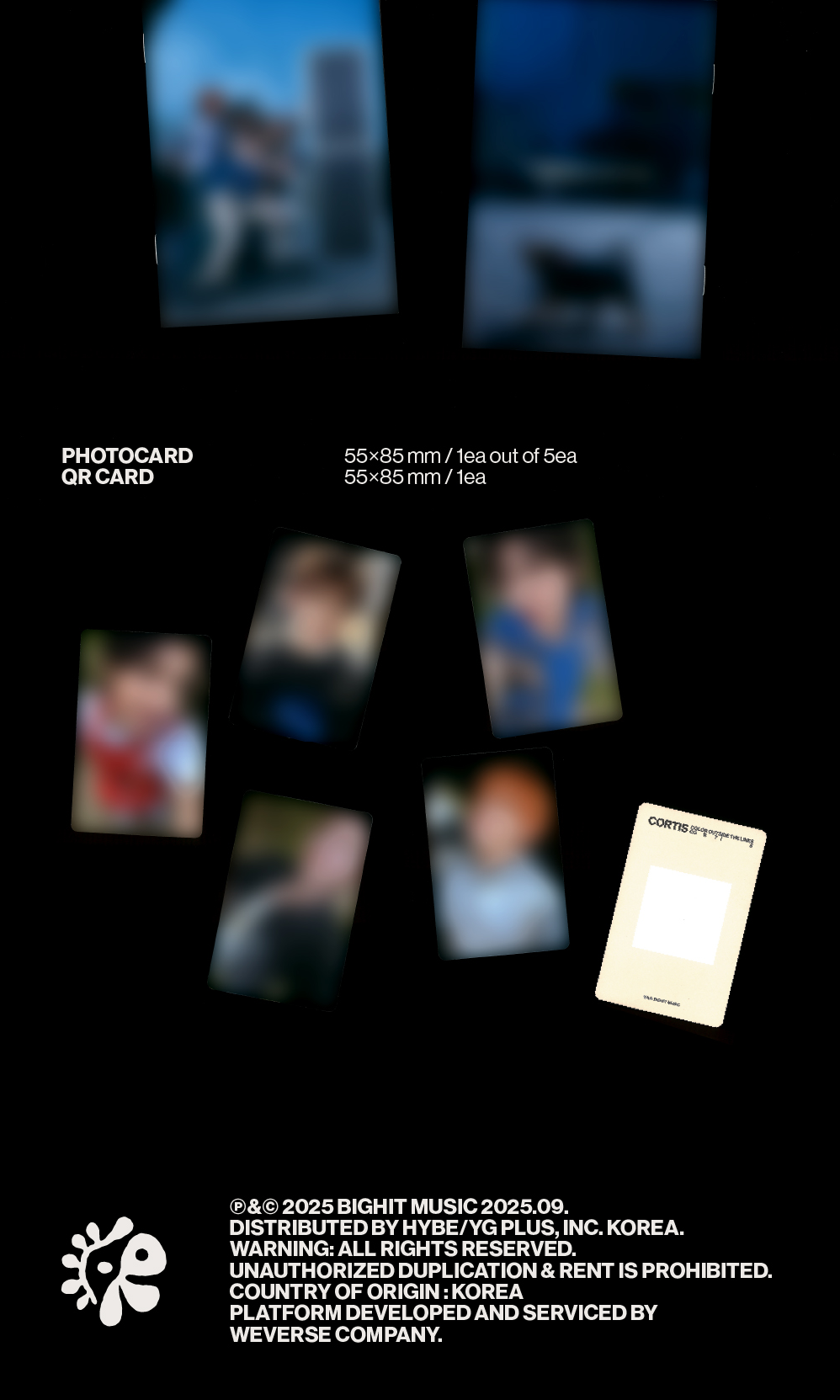 CORTIS THE 1ST EP ALBUM [COLOR OUTSIDE THE LINES/WEVERSE VER.]