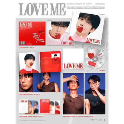 SHOWNU X HYUNGWON [LOVE ME / Digipack Limited Version]