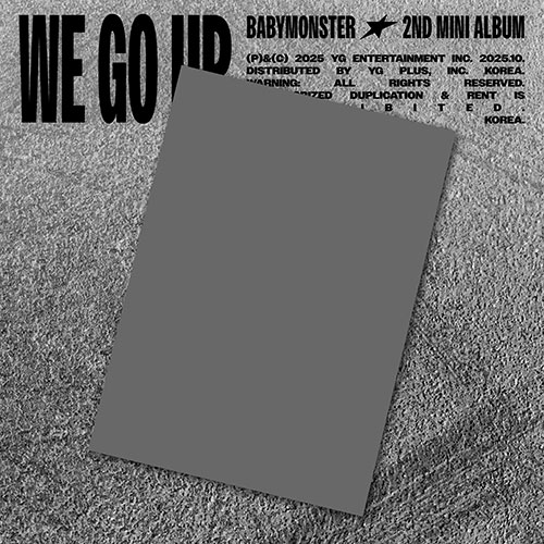 [PRE-ORDER] BABYMONSTER 2ND MINI ALBUM [WE GO UP/POSTCARD VER.]