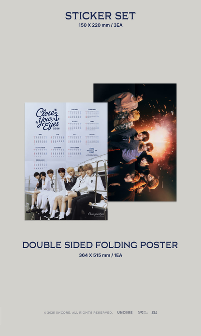 [PRE-ORDER] Close Your Eyes - 2026 Season's Greetings [TO CLOSER ISLAND]