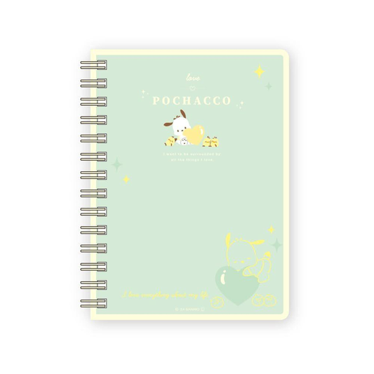 Sanrio Japan Pochacco A6 Ring Note Book