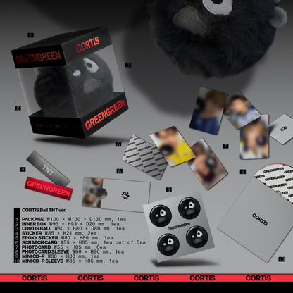 [PRE-ORDER] CORTIS The 2nd EP [GREENGREEN /CORTIS BALL ver.]