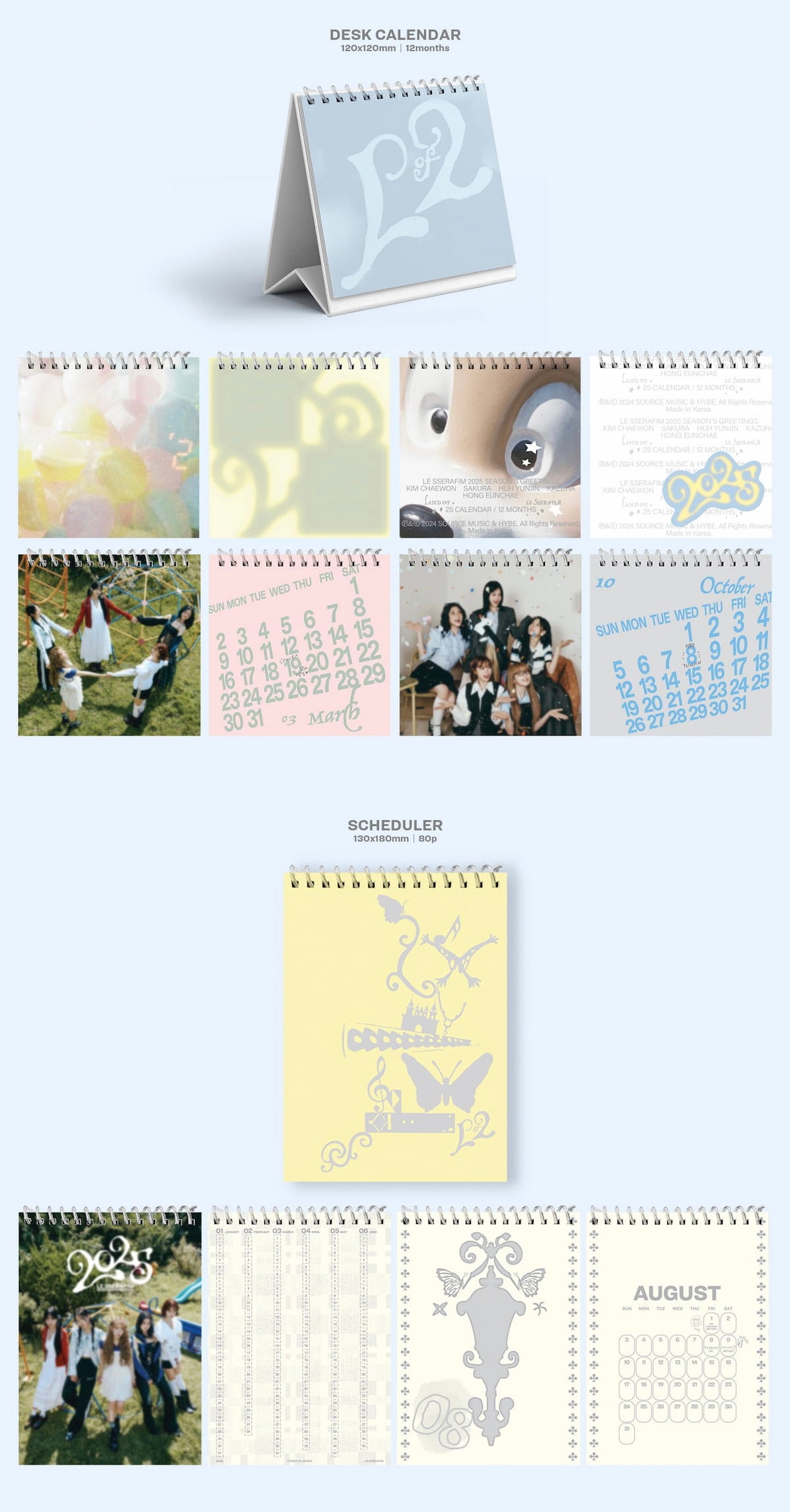 [PRE-ORDER] 2025 SEASON'S GREETINGS - LE SSERAFIM