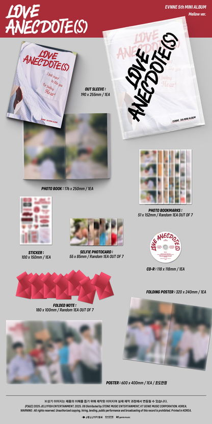 EVNNE 5TH MINI ALBUM [LOVE ANECDOTE(S)/STANDARD VER.]